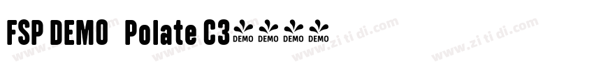 FSP DEMO   Polate C3字体转换